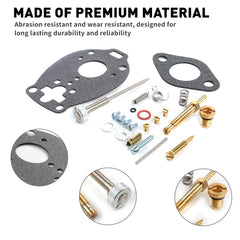 GZYF Zhisheng carburetor o-rings close-up showing high-quality rubber gaskets.