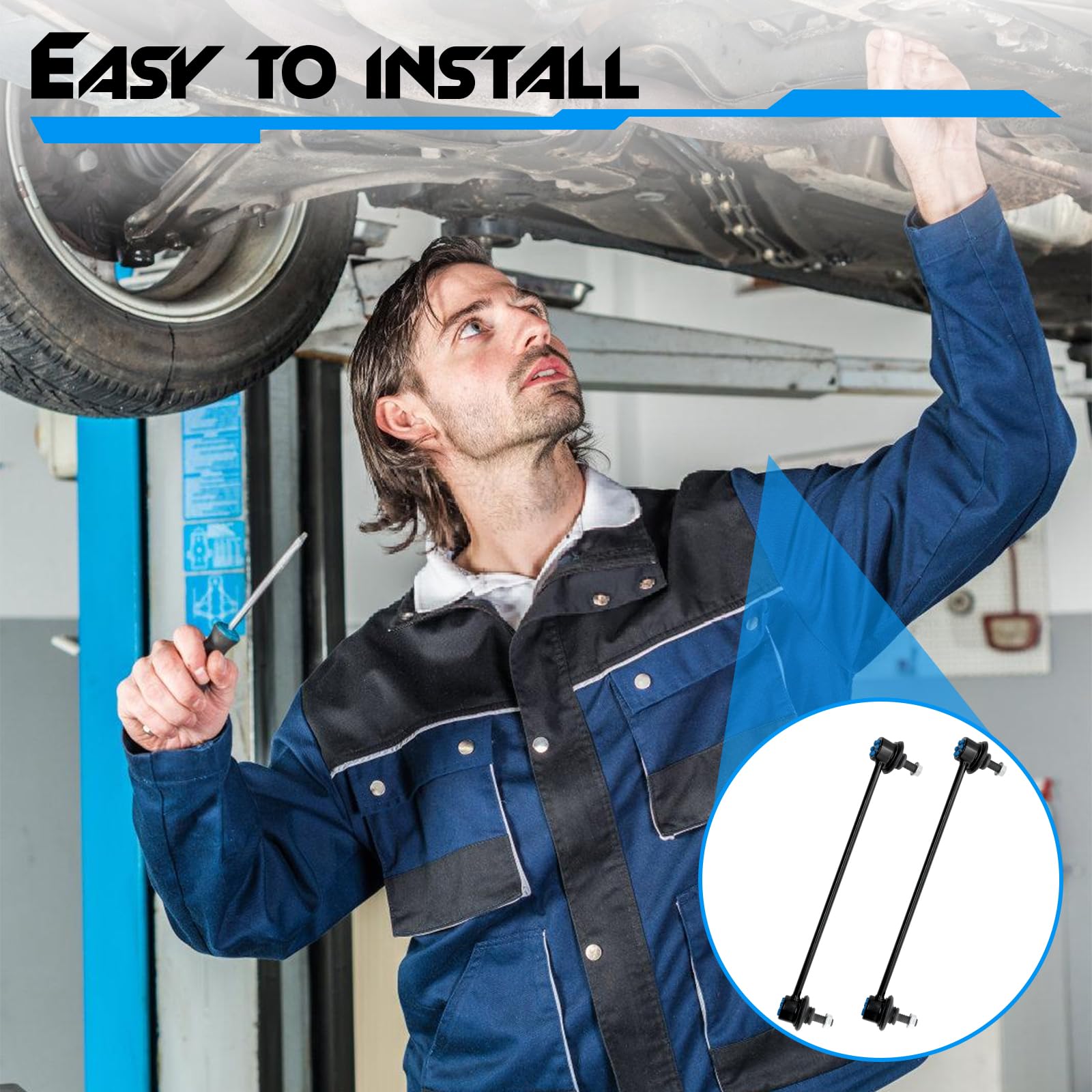 GZYQPDZ pre-greased end link simplifies installation and upfront maintenance.