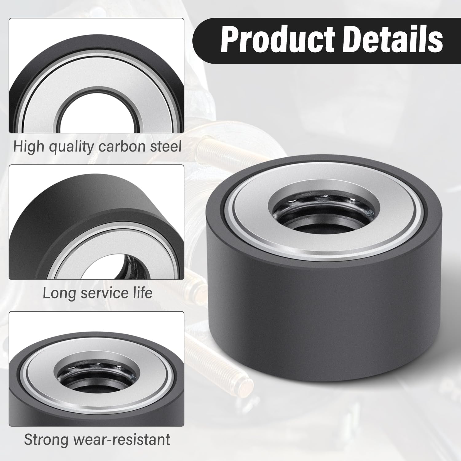 GZZTORES anti-rust coating on premium carbon steel surface.