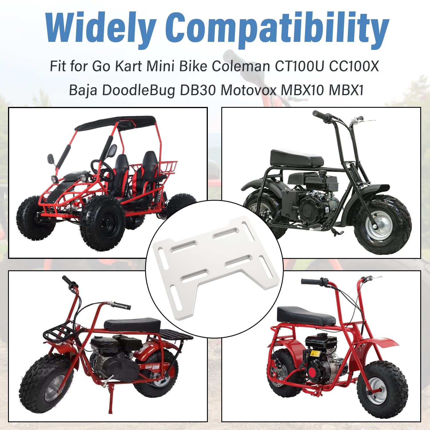 GZZTORES Baja DB30 mount bracket supports engine with ride stability
