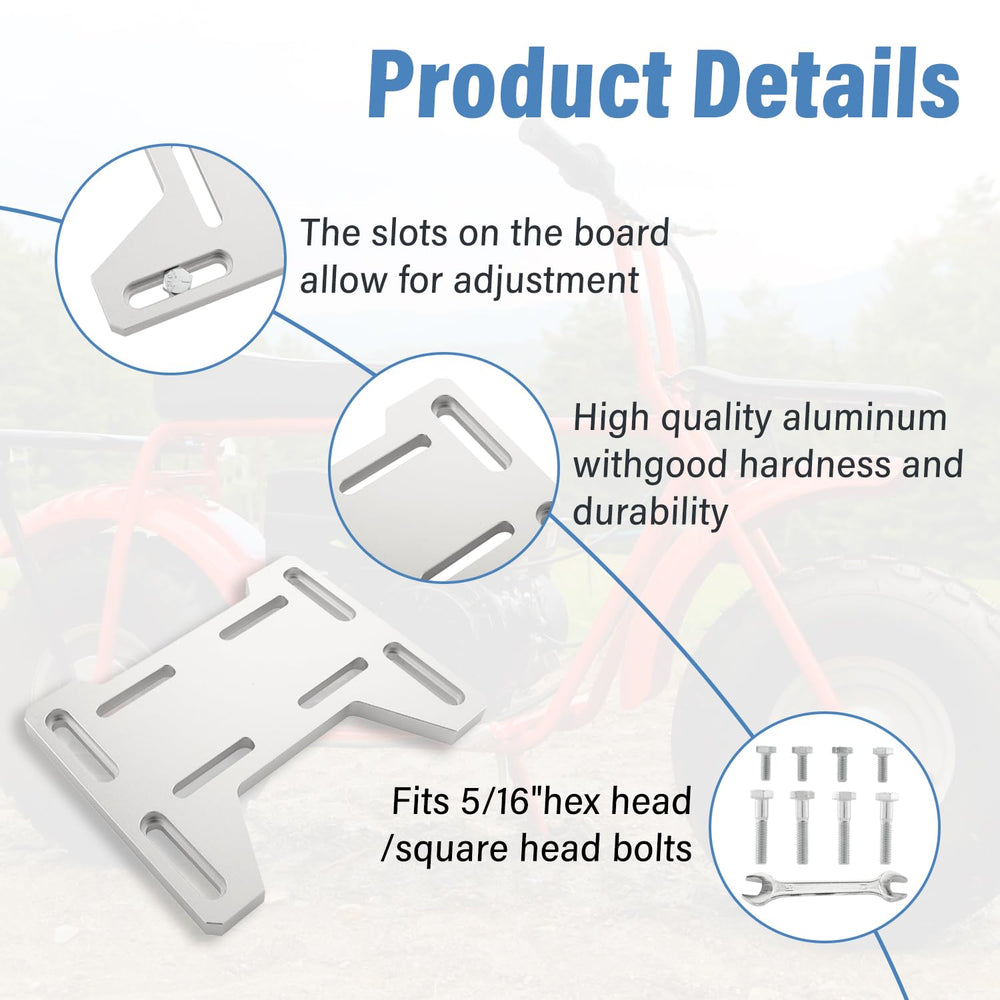 GZZTORES Coleman CT100U mount bracket secures engine reliably