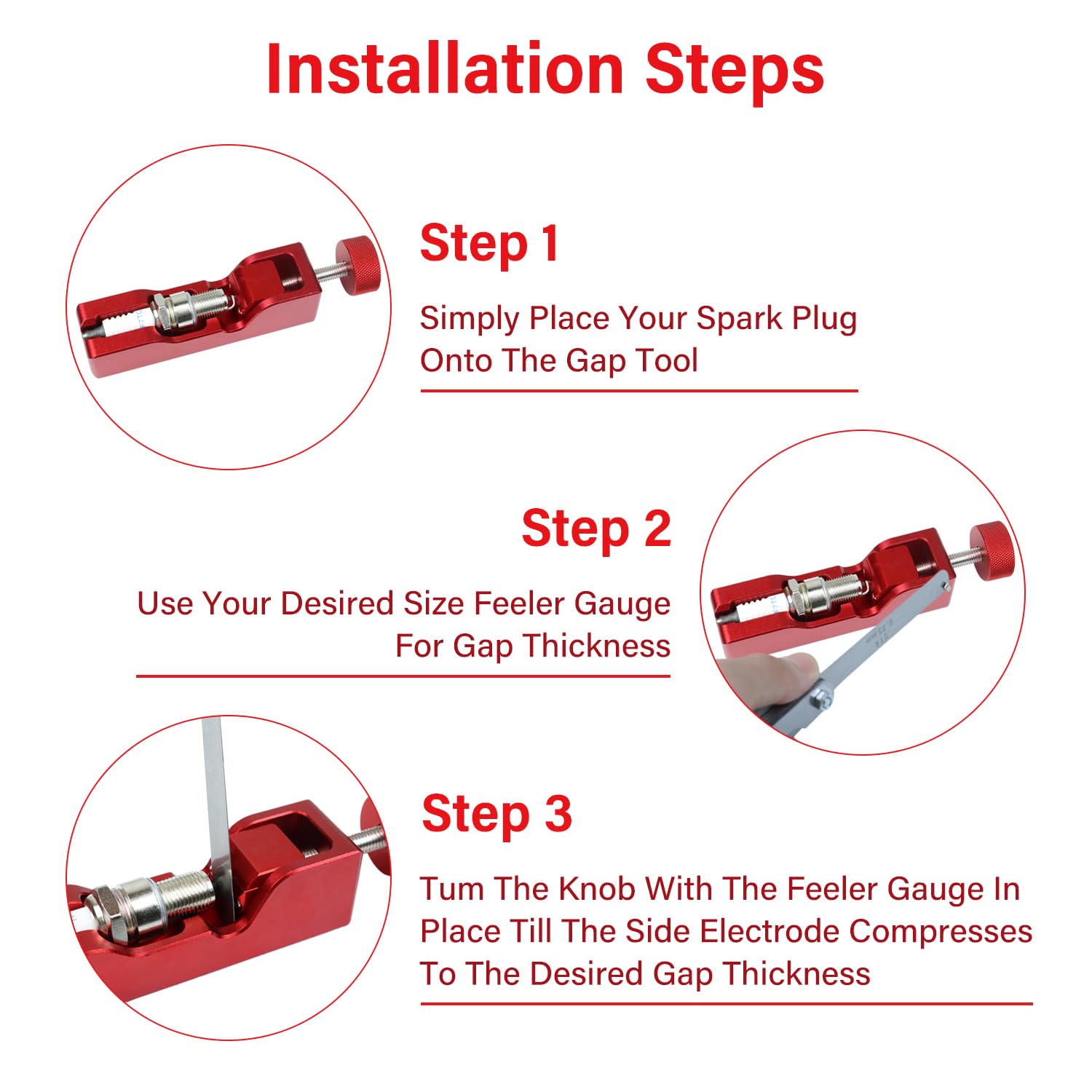 GZZTORES gauge set aids quick, consistent gap adjustments