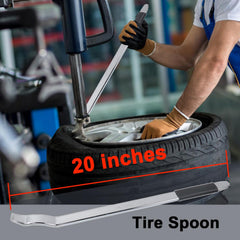 GZZTORES 20-inch tire lifter provides heavy-duty leverage.