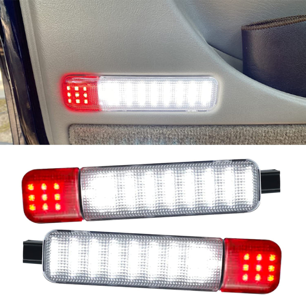 GZZTORES LED door light on Chevy Silverado front door boosts interior visibility
