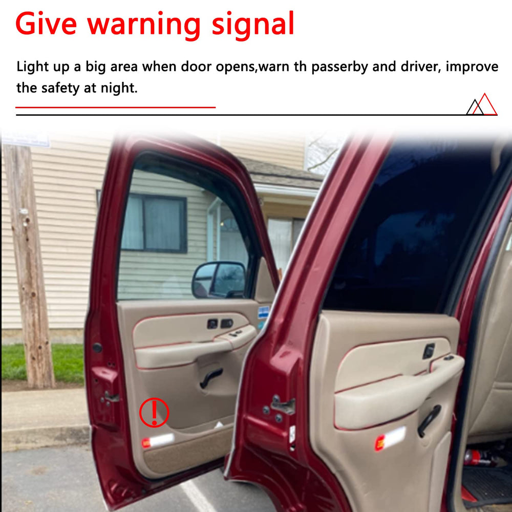 GZZTORES LED door light for Chevy Tahoe front door offers safer entry