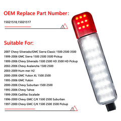 GZZTORES LED door light for GMC Sierra front door enhances entry lighting