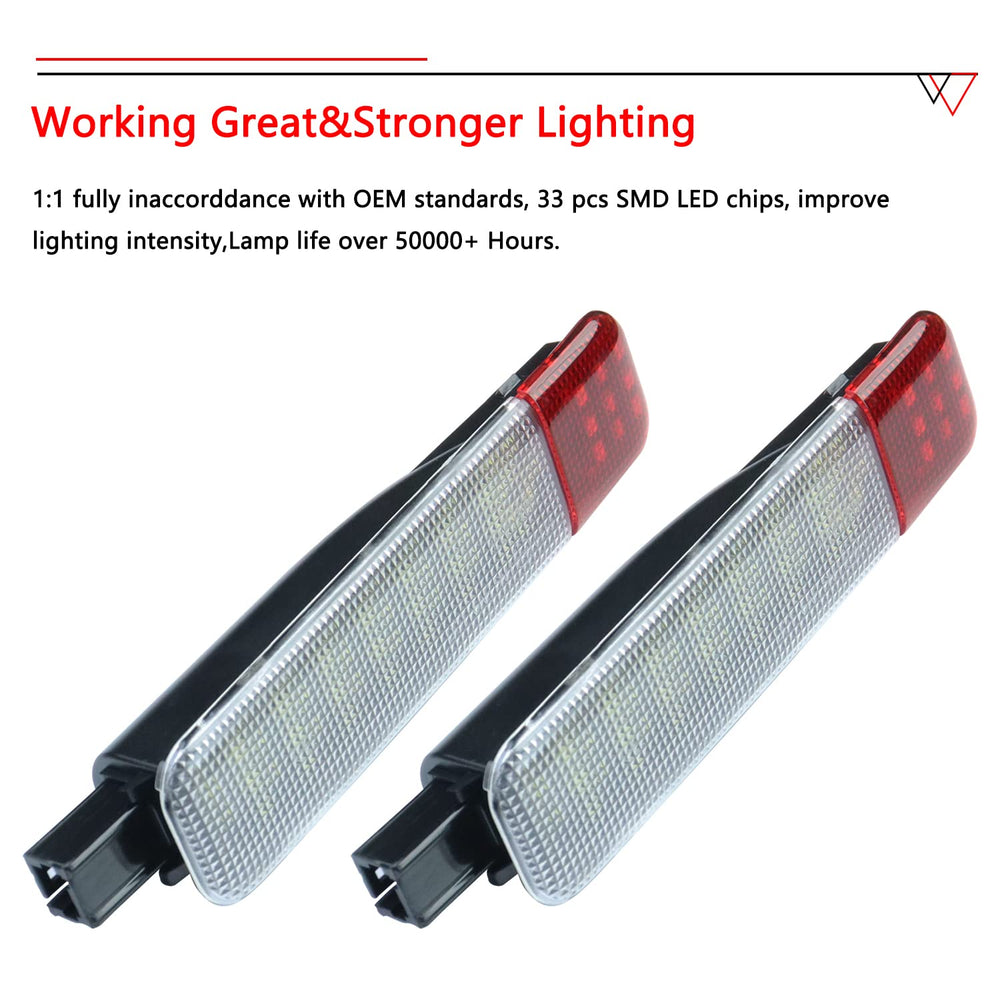 GZZTORES LED door light for Yukon XL front door improves night entry