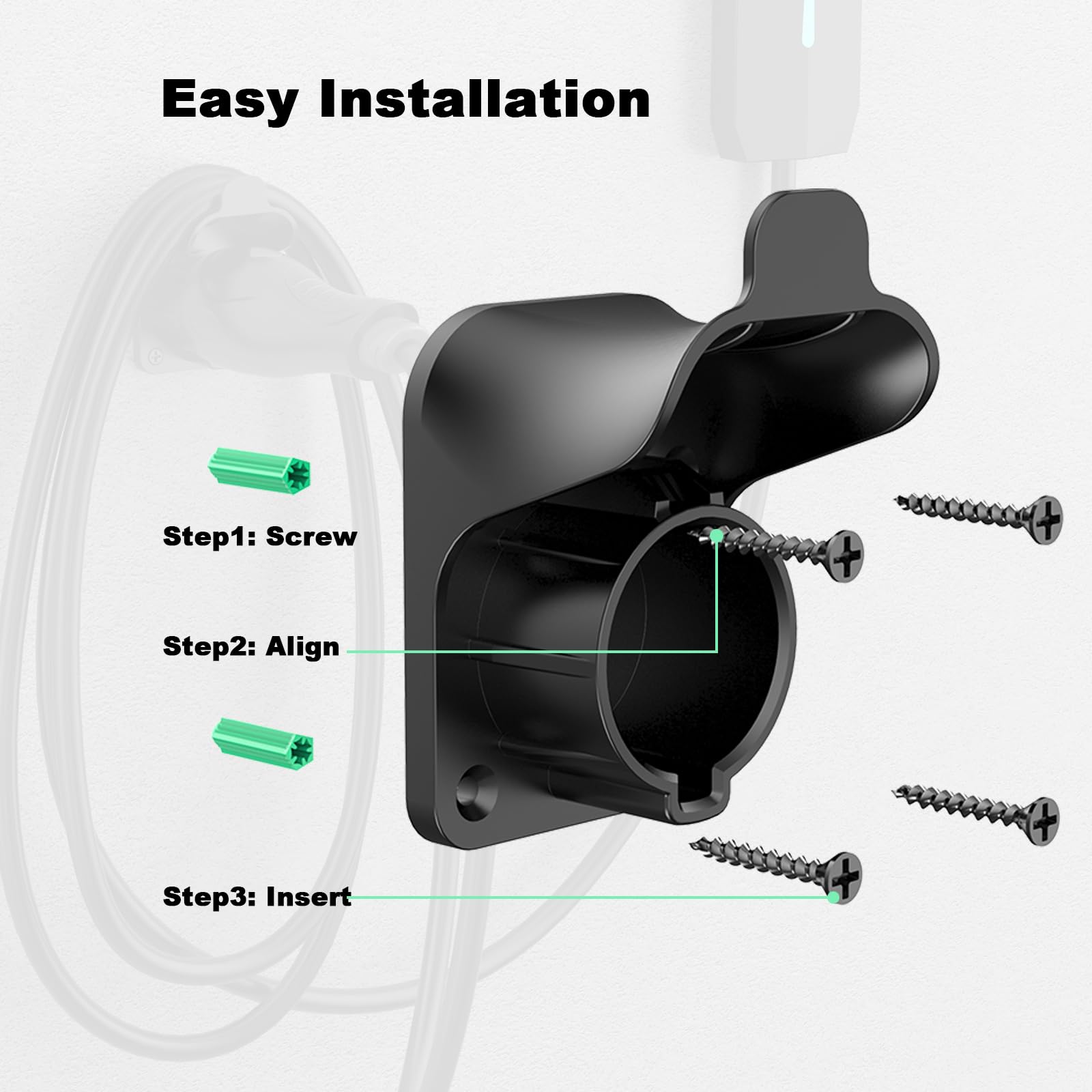 H3JANG universal-j1772-compatibility supports Rivian, Hyundai, Audi, Ford, and more.