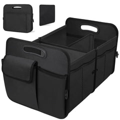 Habopet trunk organizer with collapsible design for organized SUV cargo