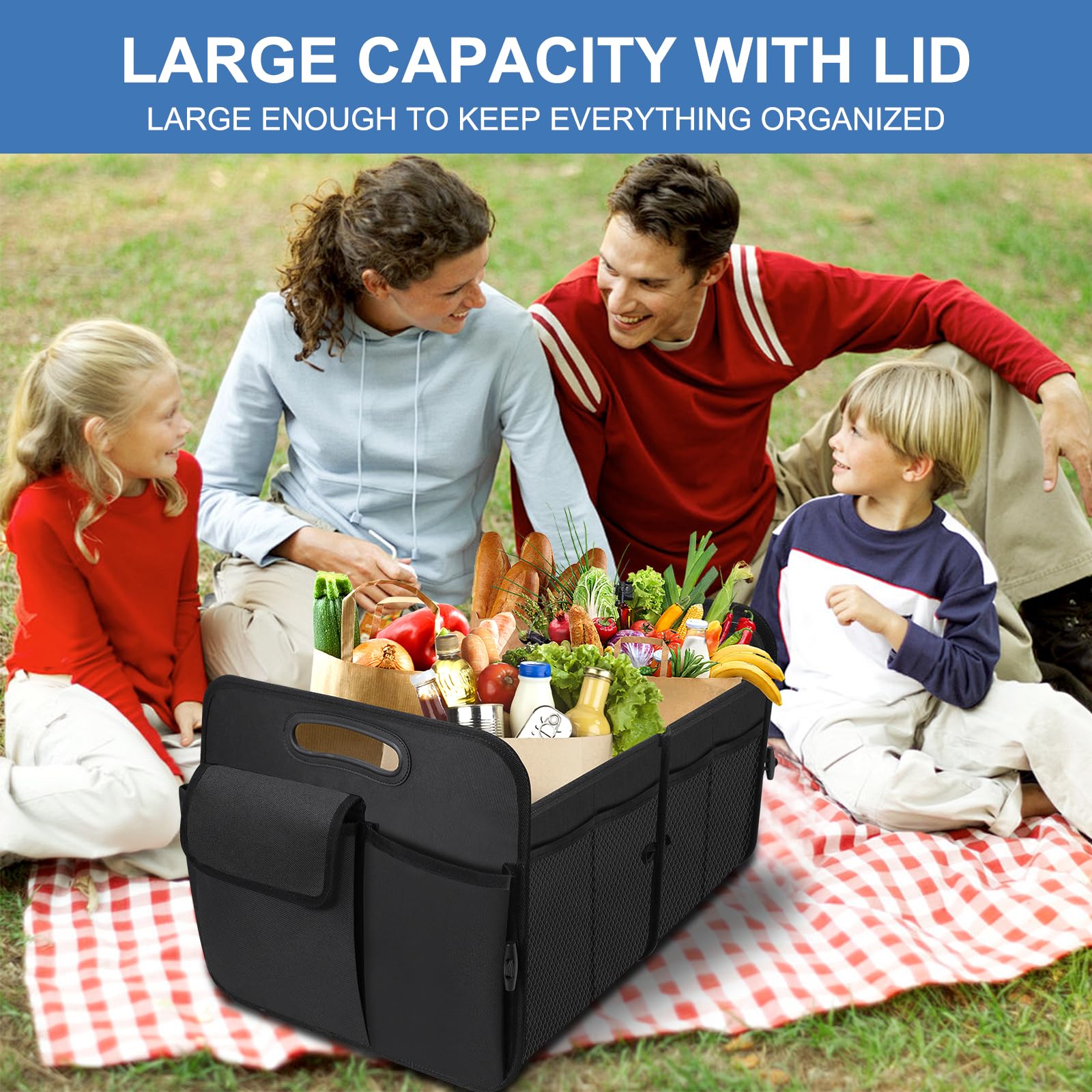 Habopet organizer with non-slip Velcro prevents sliding during transport