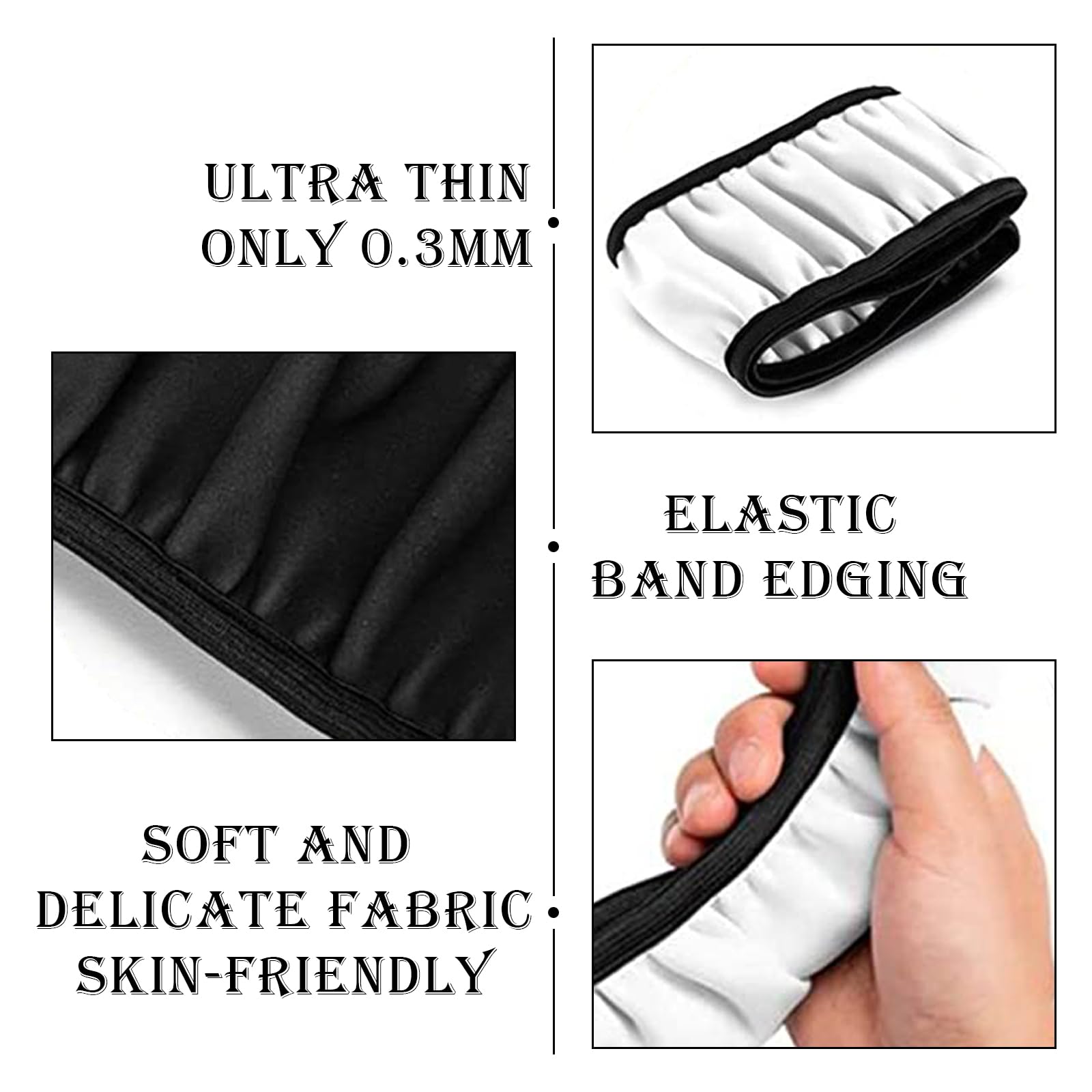 HABZTOUYI easy installation with elastic edge fits many wheels.