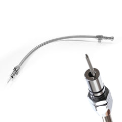 HAHAHA 36-inch transmission dipstick with firewall-mount enables easy level checks