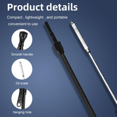 HAHAHA dual-scale markings for quarts and liters on HAHAHA dipstick