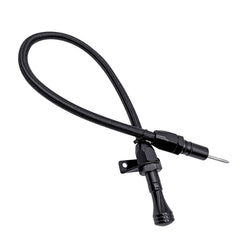 HAHAHA TH350/TH400 firewall-mounted dipstick enables quick oil level checks in GM engines.