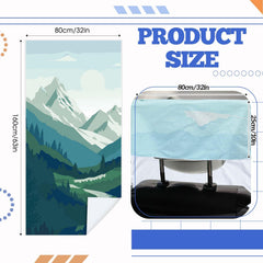 Hahafelt Yosemite non-slip fabric close-up keeps covers in place