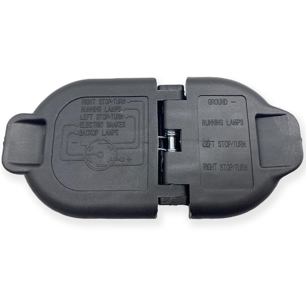 HaHeHo 7-way blade connector close-up showing robust build quality