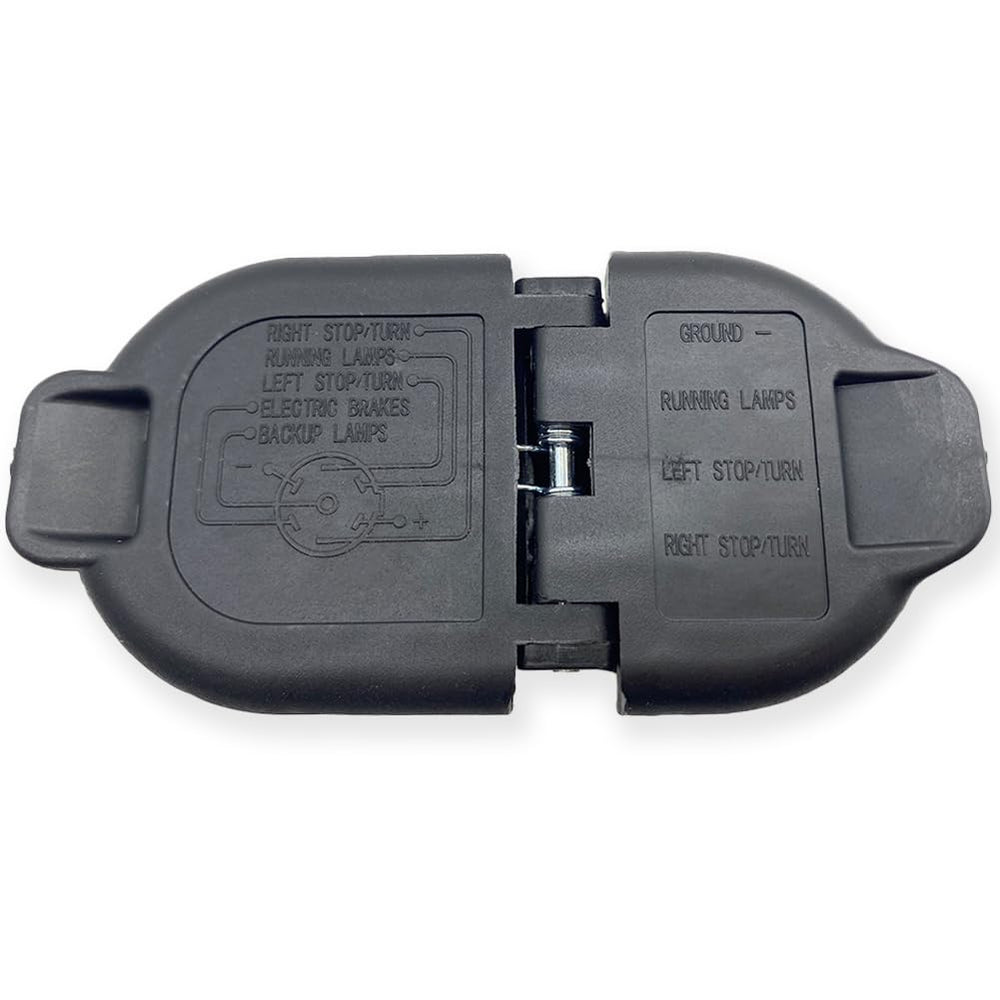 HaHeHo 7-way blade connector close-up showing robust build quality