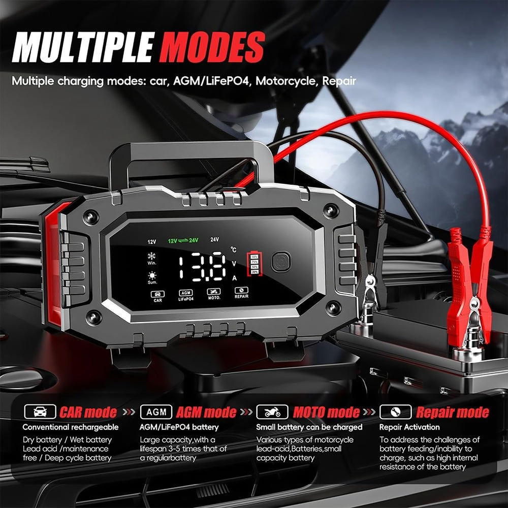 Haibro pulse repair mode helps revive mildly sulfated batteries