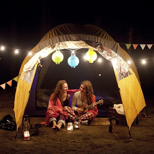 Haigoo Camper Lights ambience in a garden setting for intimate gatherings