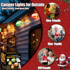 Haigoo Camper Lights on RV decor enhancing exterior ambiance for camping