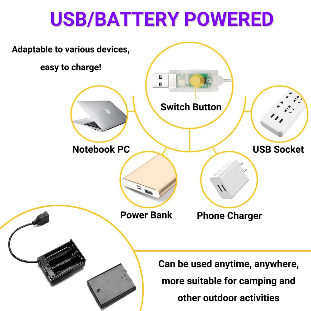 Haigoo Camper Lights timer function enabling automatic shutoff after hours
