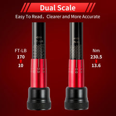 Hairich handle knurling detail on aluminum-titanium grip for ergonomic anti-slip comfort
