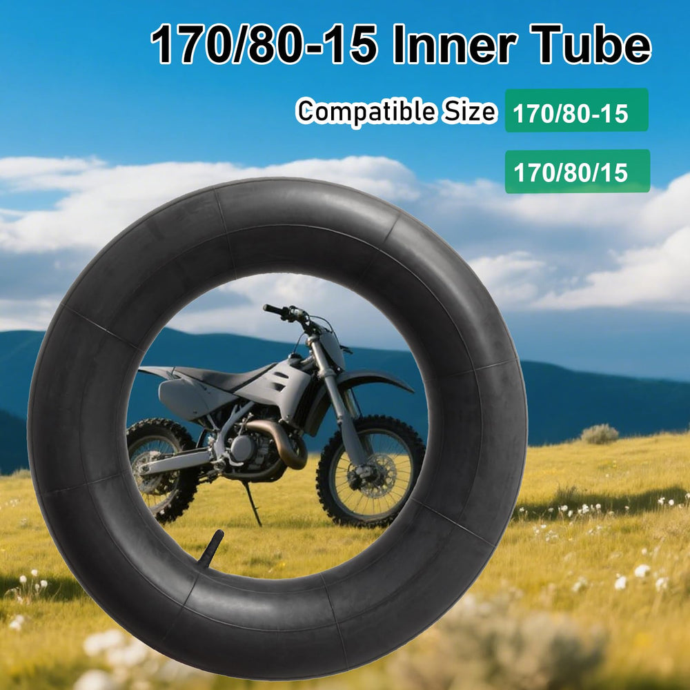 HAKSNGCL 170/80-15 inner tube boosts load support and longer service life