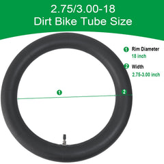 HAKSNGCL thickened rubber inner tube boosts durability and load resistance.