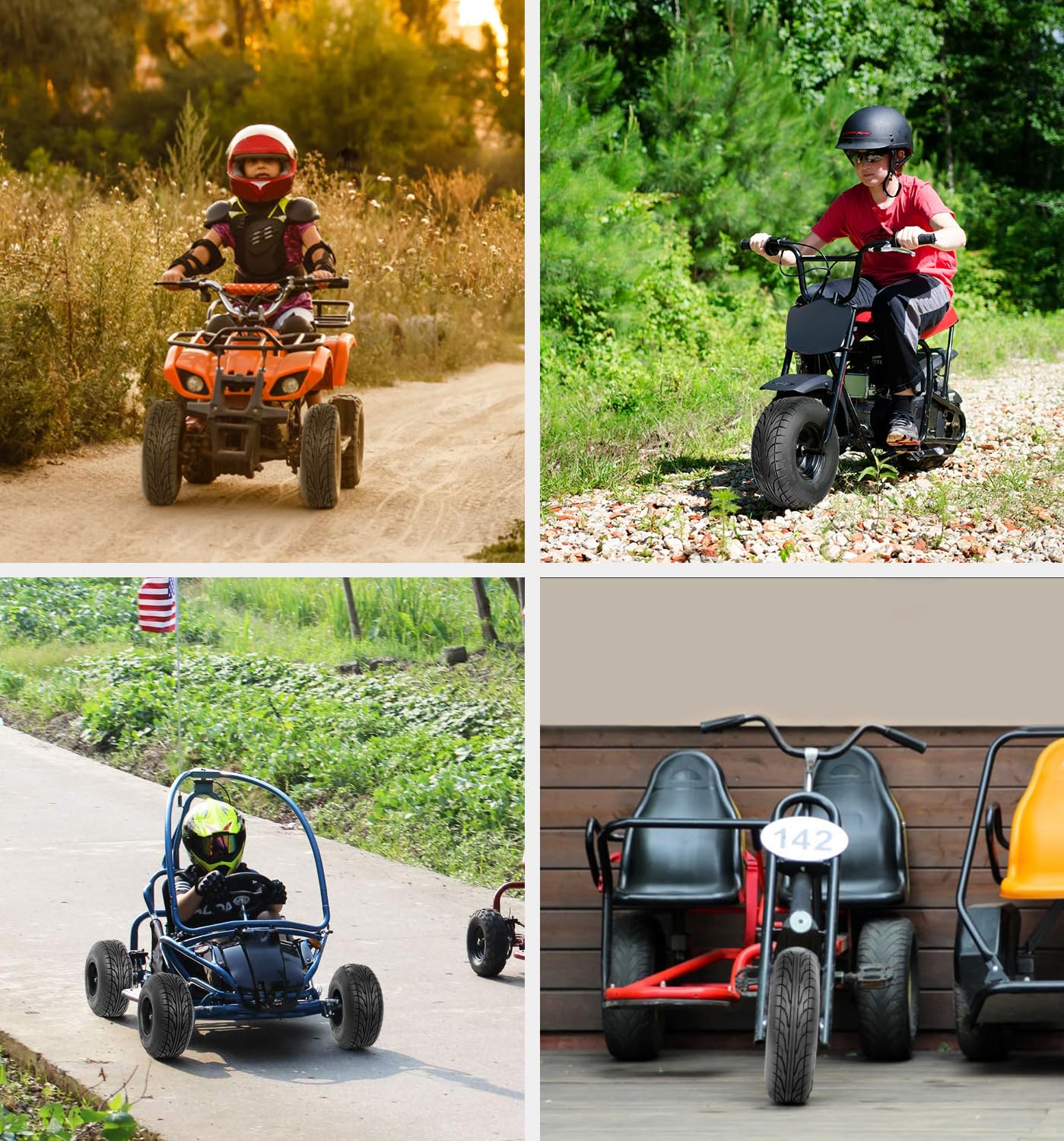 HALBERD two-tire pack image highlights cost-efficient upgrade for go-kart tires.