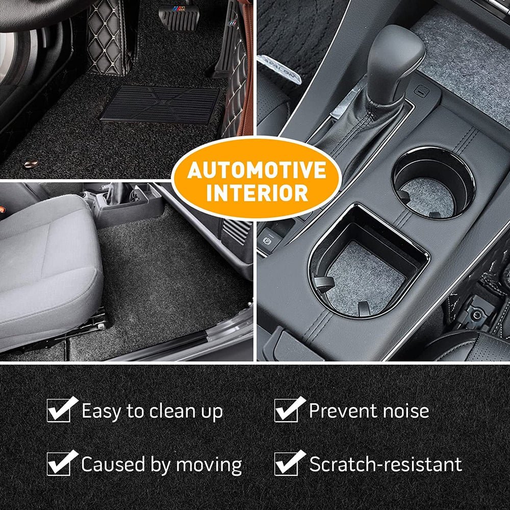 Halero underfelt boat interior protection, flexible and UV-stable.