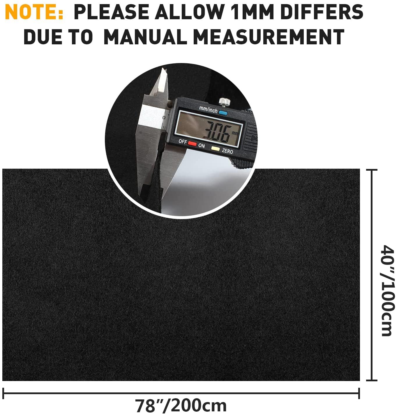Halero underfelt for RV and marine use, resistant to oil and salt.