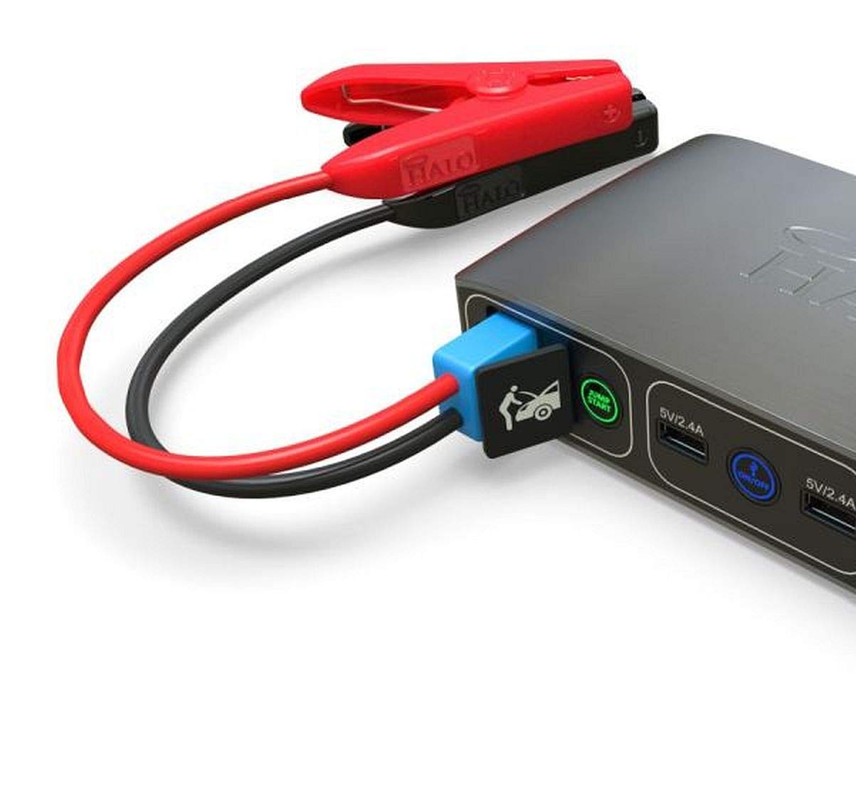 Halo Bolt Mini Jumper Cables fit neatly into emergency kits for roadside readiness.