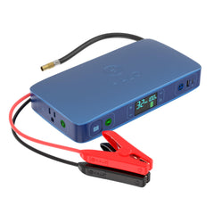 HALO Bolt Ultimate 2 jump-start in action for 12V cars, with safe, spark-free cables.