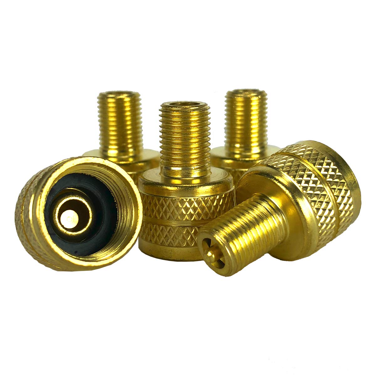 Haltec 8807N-4 large bore adapter closeup showcasing durable brass construction.