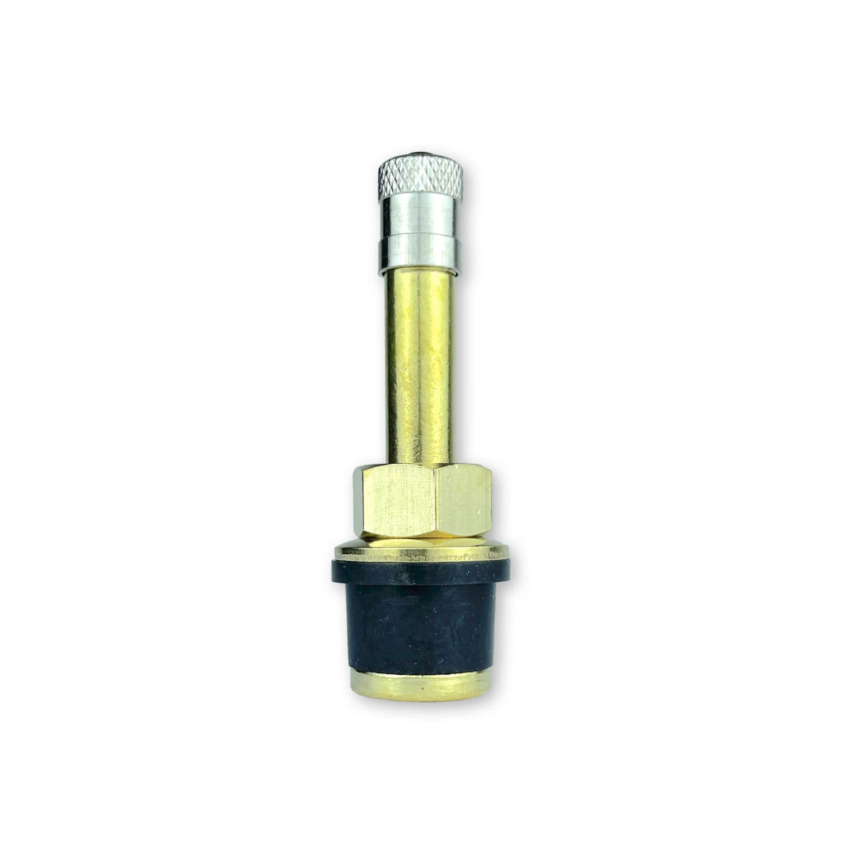 Haltec QS-500 quickstem 2in brass valve stem for fast tire service.