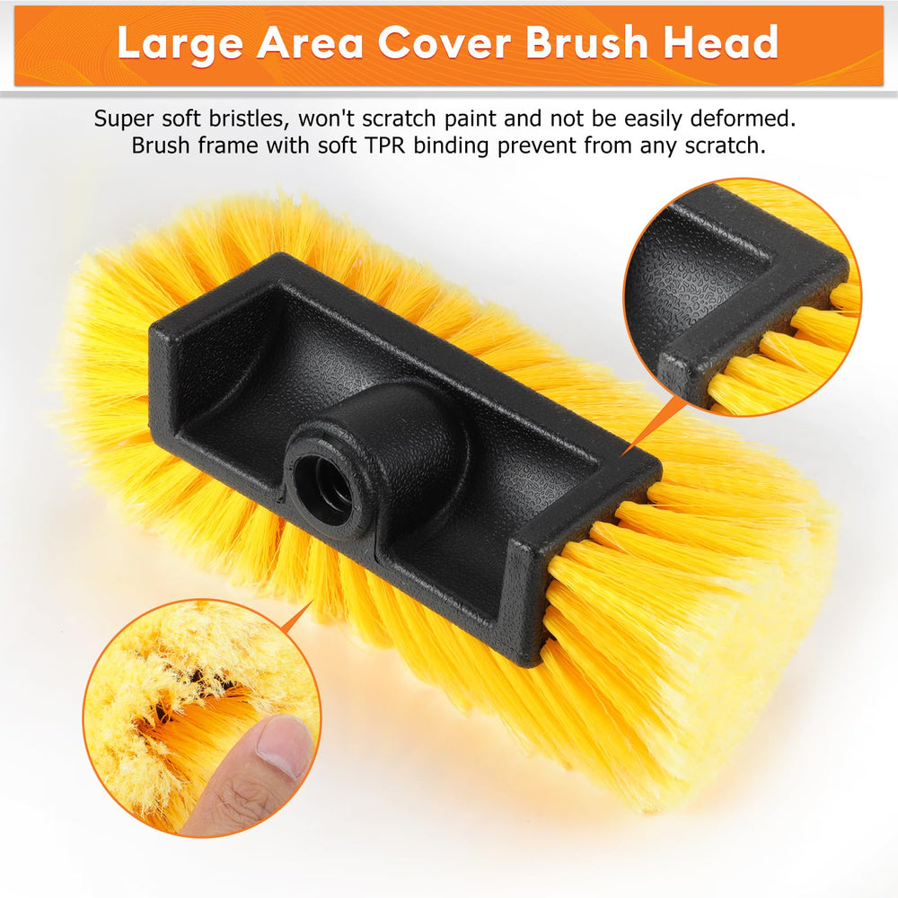 Hammrit multi-use cleaning tool for vehicles, decks, and siding
