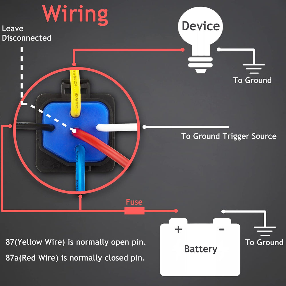 Hamolar heavy-duty 12 AWG wires bundle ensures high-load connections.