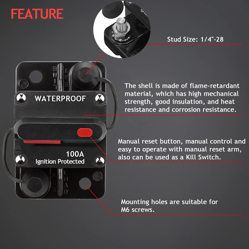 Hamolar includes wire lugs and copper washer for easy installation