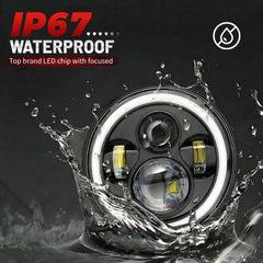 HANBKC IP67 housing protects against dust and water for rugged use.