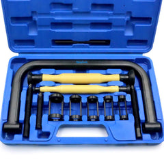 Handook valve spring compressor with C-Clamp Jaw for durable valve maintenance
