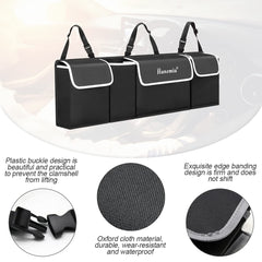 Hanemia trunk bag waterproof material protects items from spills.