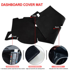 HanLanKa dash cover reduces sun glare for safer, clearer driving experiences.