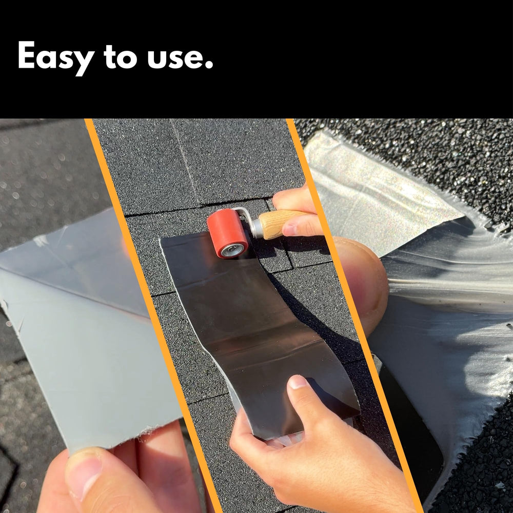 Hanse Syntec Systems HSS tape applied to an RV roof seam