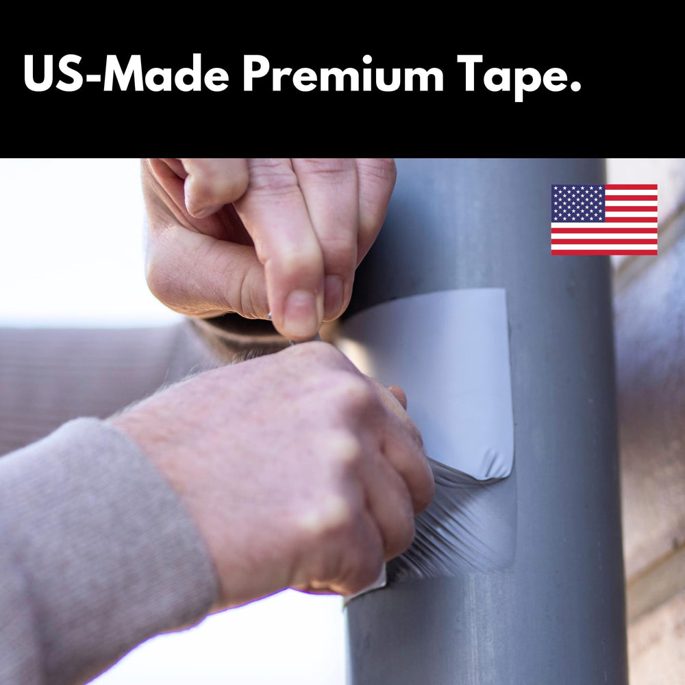 Hanse Syntec Systems HSS Sealant Tape in grey blends with roof surfaces and seals