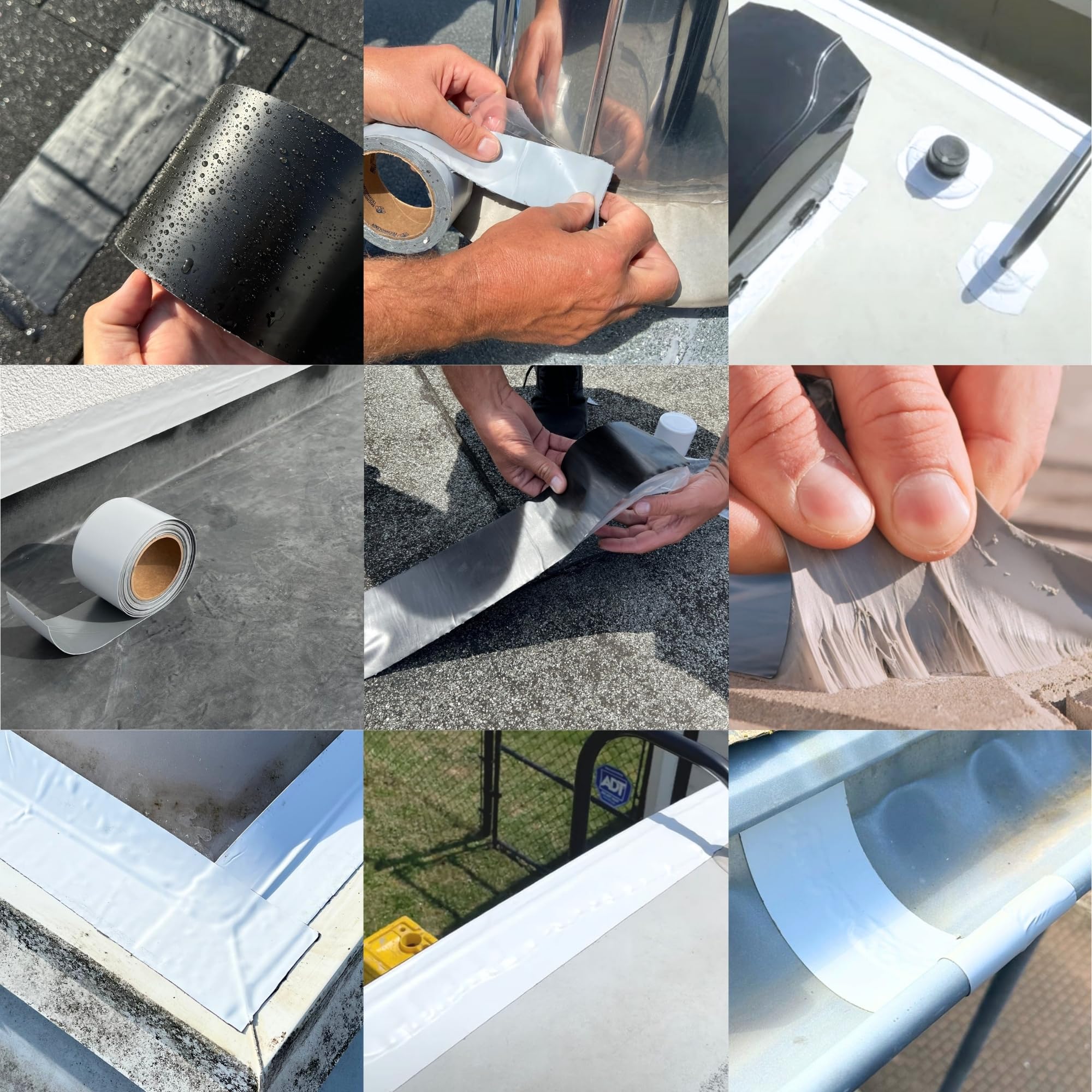 Easy-to-install HSS sealant tape ideal for DIY and pro roof repairs.