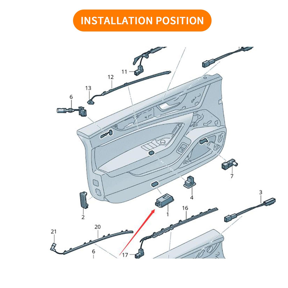 HAOGI two-pack delivers balanced lighting on both doors.