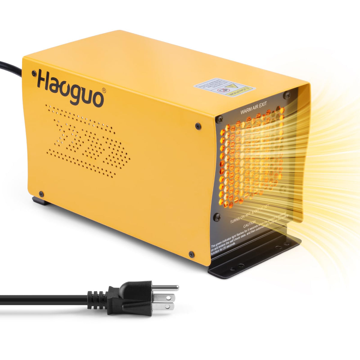 Haoguo 650W bilge heater unit protecting pumps and engine during winter.