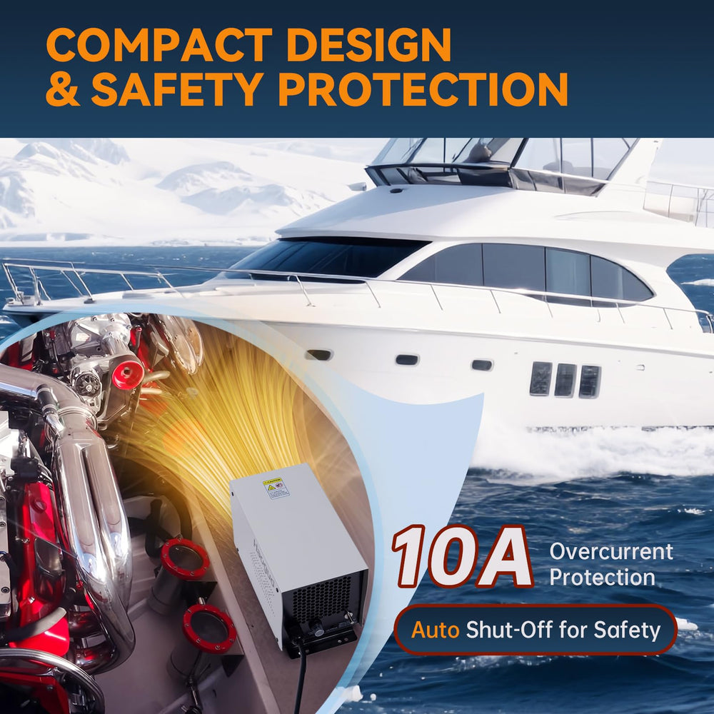 Haoguo waterproof fan design resists moisture in marine environments.