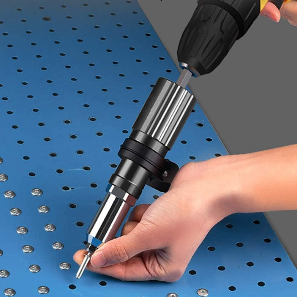Haokixin rivet gun quick-connection design reduces setup time.