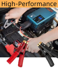 Haokixin shark-design clamps secure battery terminals for durable, repeat-use connections.